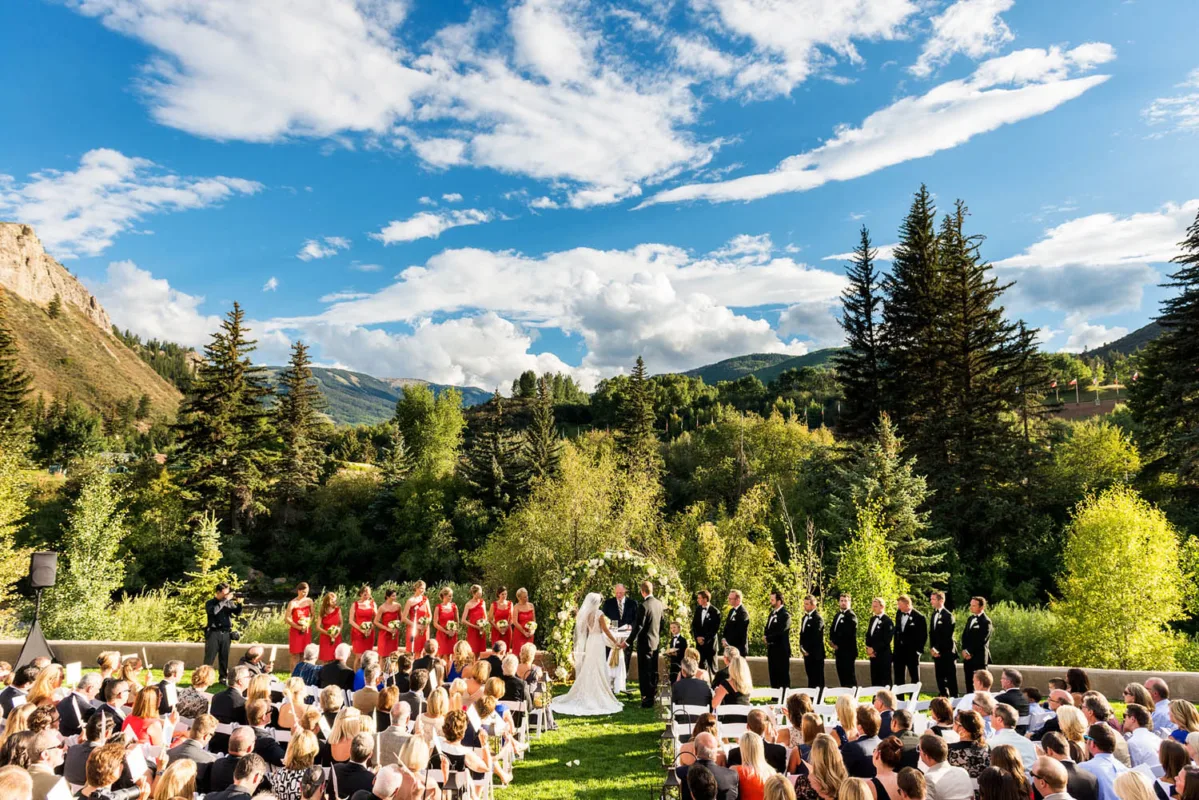 A wedding at Westin River Front in Beaver Creek, CO